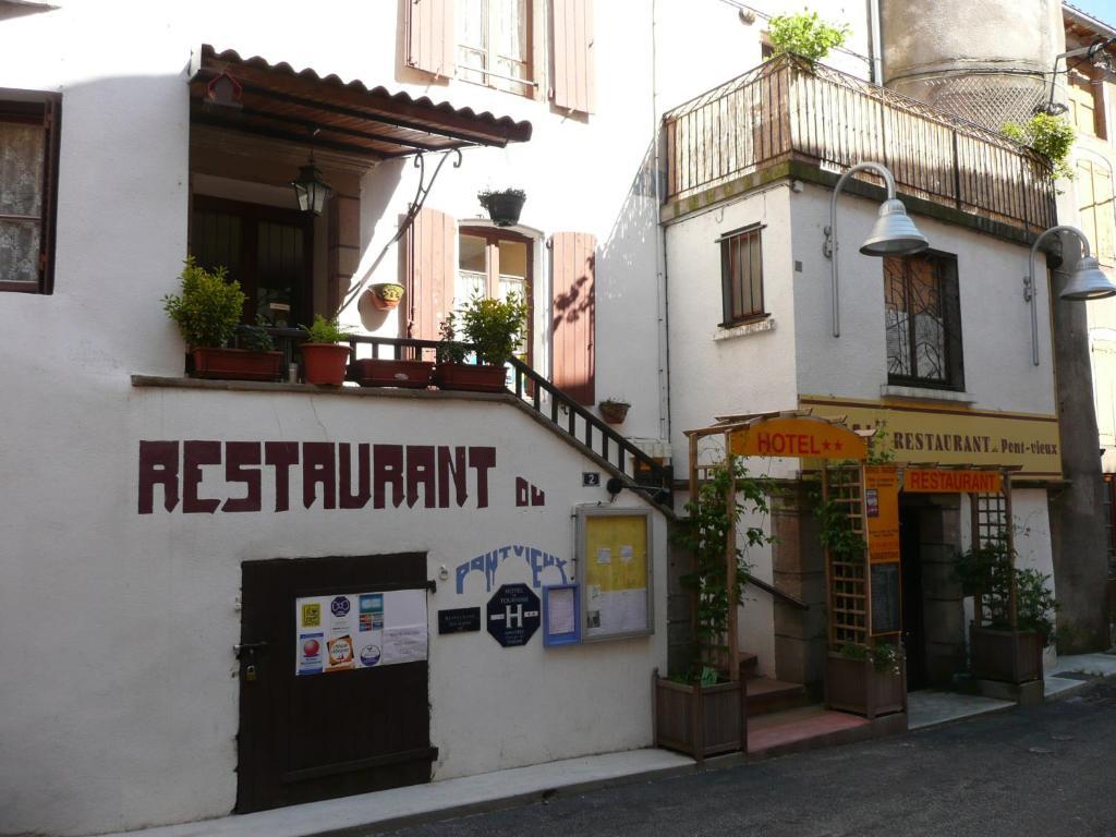 Hotel Restaurant Du Pont Vieux Camarès Kültér fotó